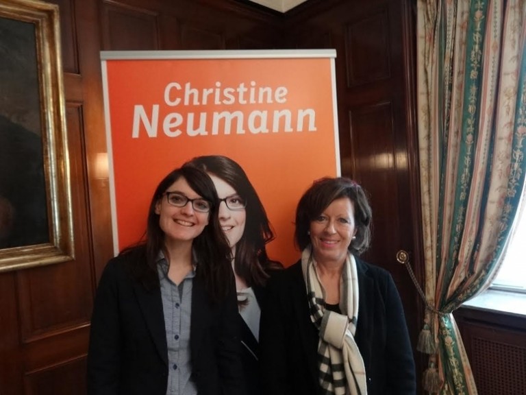 Christine Neumann und Brigitte Schäuble bei Women‘s Business Lunch