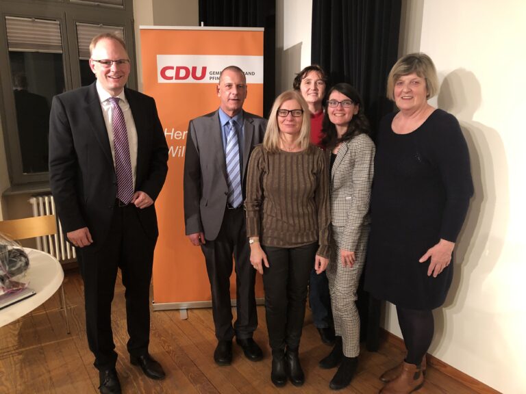 Bürgerempfang der CDU Pfinztal zum Thema Verbrennungsmotor und Klimaschutz