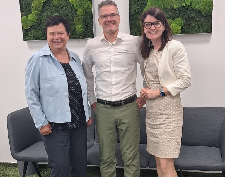 Gesundheitspolitischer Austausch mit Frau Spitzmüller und Herrn Kraft von der AOK Baden-Württemberg in Ettlingen