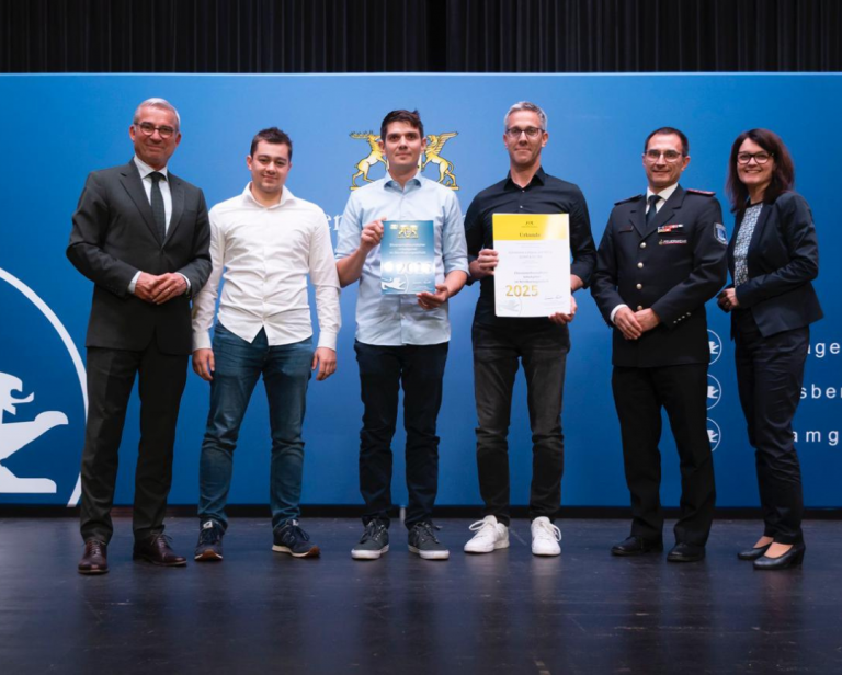 Auszeichnung ehrenamtsfreundlicher Arbeitgeber im Bevölkerungsschutz in Kuppenheim