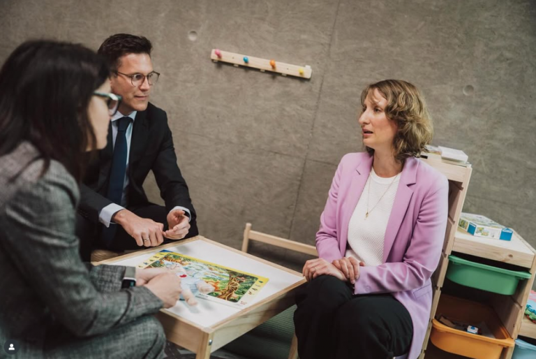 Eltern-Kind-Raum in den Räumen des Landtags von Baden-Württemberg